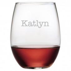 Susquehanna Glass Personalized Melba 21 oz. Stemless Wine Glass ZSG4440